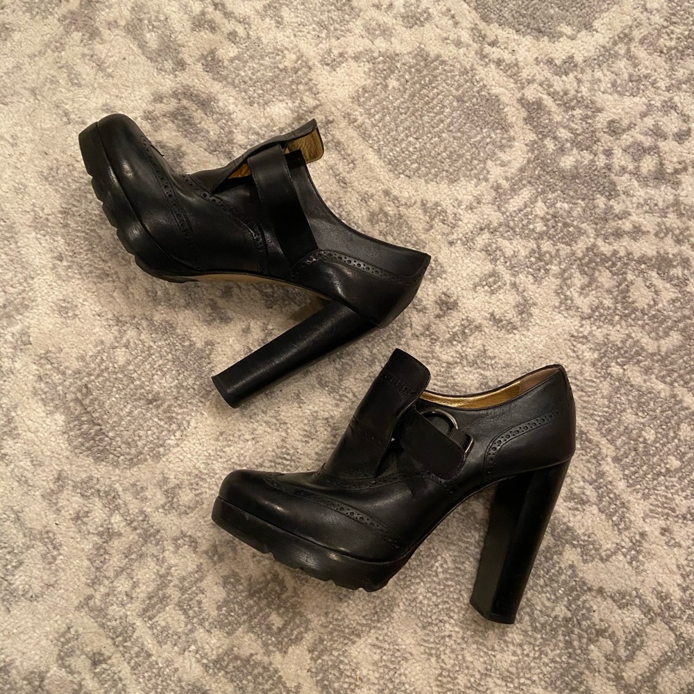Walter Steiger black booties